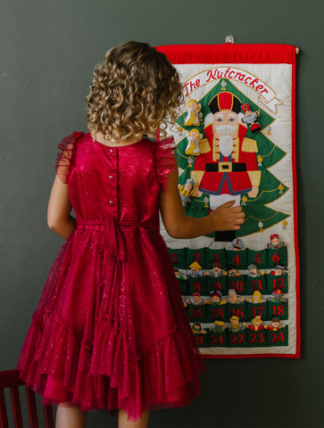 Nutcracker Fabric Advent Calendar Nutcracker Fabric Advent Calendar