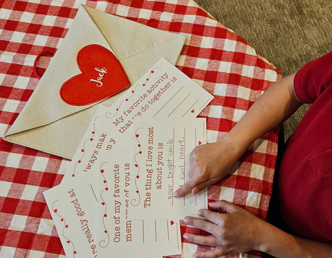 Personalized Valentine Heart Canvas Envelope w/ 14 Love Note Cards with hanging loop for mantle, chair, or door Personalized Valentine Heart Canvas Envelope w/ 14 Love Note Cards with hanging loop for mantle, chair, or door