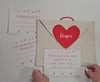 Personalized Valentine Heart Canvas Envelope w/ 14 Love Note Cards with hanging loop for mantle, chair, or door Personalized Valentine Heart Canvas Envelope w/ 14 Love Note Cards with hanging loop for mantle, chair, or door