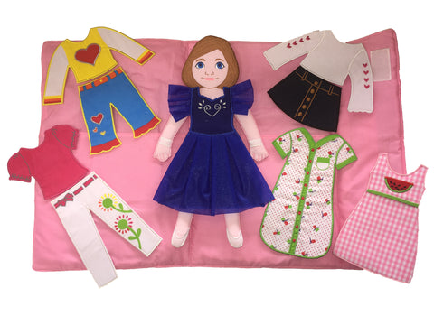 Press 'N Dress Doll & Outfits Press 'N Dress Doll & Outfits