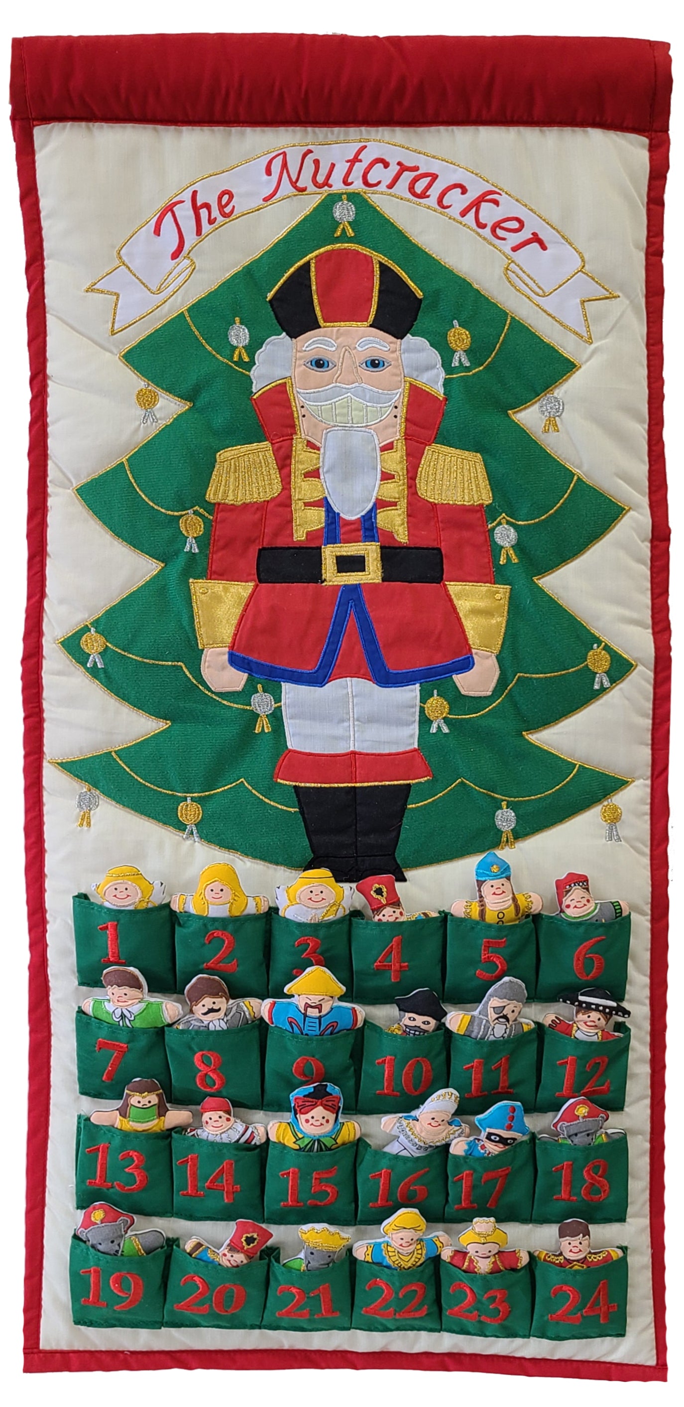 Nutcracker Fabric Advent Calendar – Pockets of Learning Nutcracker Fabric Advent Calendar – Pockets of Learning