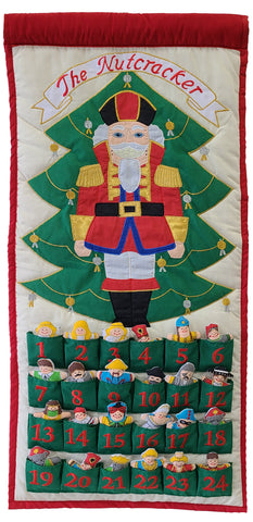 Nutcracker Fabric Advent Calendar Nutcracker Fabric Advent Calendar