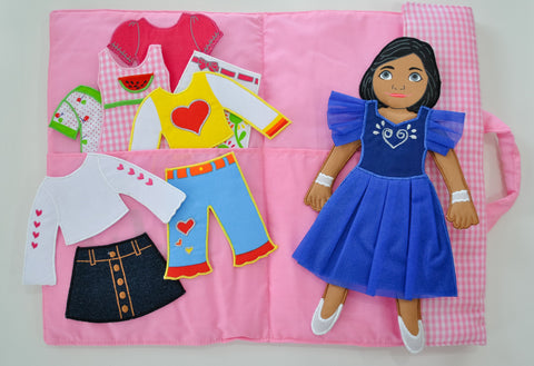 Press 'N Dress Doll & Outfits Press 'N Dress Doll & Outfits