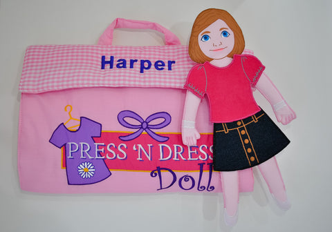Press 'N Dress Doll & Outfits Press 'N Dress Doll & Outfits