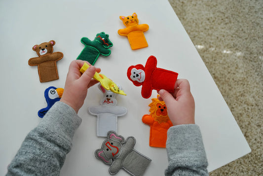 Encourage Creativity and Imagination With Soft Finger Puppets