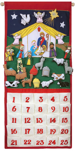 Traditional Nativity Advent Calendar