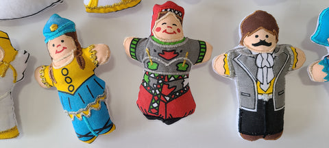 COMPLETE SET OF PIECES - Nutcracker - 24 Ornament Replacement Set