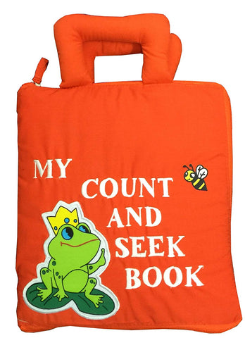 Count and Seek Fabric Activity Book - Pockets of Learning