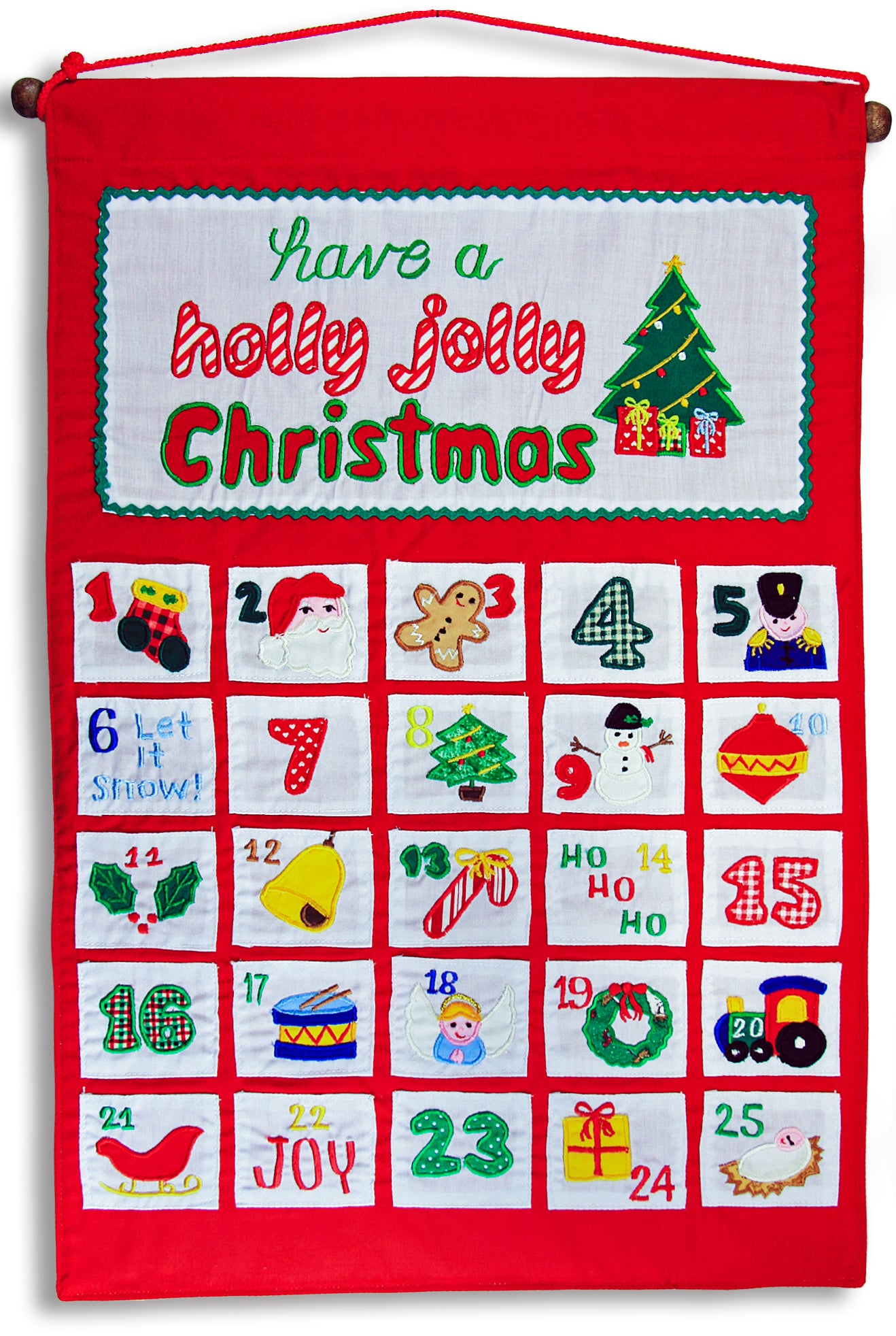 Holly Jolly Christmas Advent Calendar