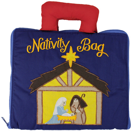My Nativity Bag Quiet Book with Finger Puppets