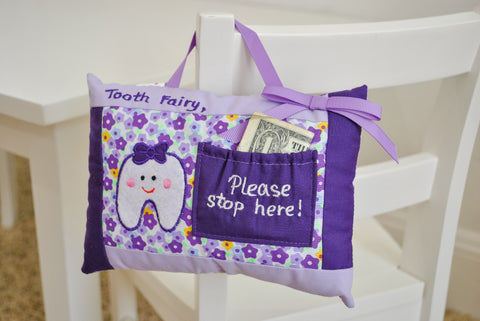 My Tooth Fairy Pillow (Purple)